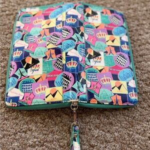 Travel Passport Holder - Multicolor Colorful Pattern